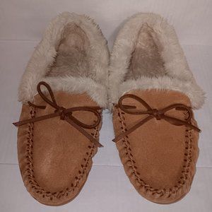 J.CREW WOMEN'S MOCCASIN SLIPPERS